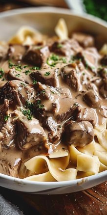 Old Fashioned Beef Stroganoff Recipe