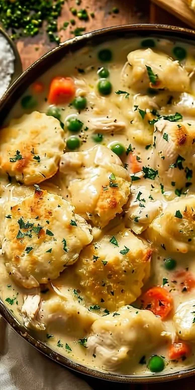 30-Minute Chicken and Dumplings with Biscuits 5 30-Minute Chicken and Dumplings with Biscuits - theamazingfood