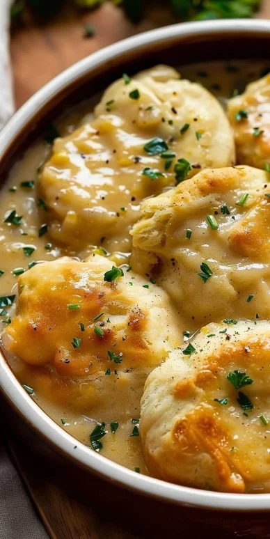 30-Minute Chicken and Dumplings with Biscuits 5 30-Minute Chicken and Dumplings with Biscuits - theamazingfood
