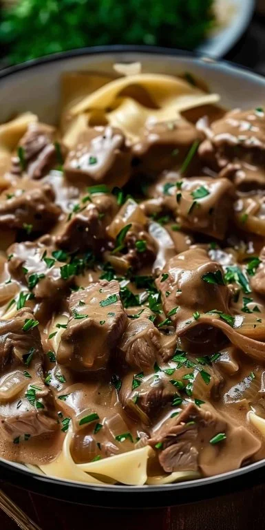 30-Minute Ground Beef Stroganoff