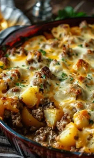 5-Ingredient Hamburger & Potato Casserole 5 5-Ingredient Hamburger & Potato Casserole