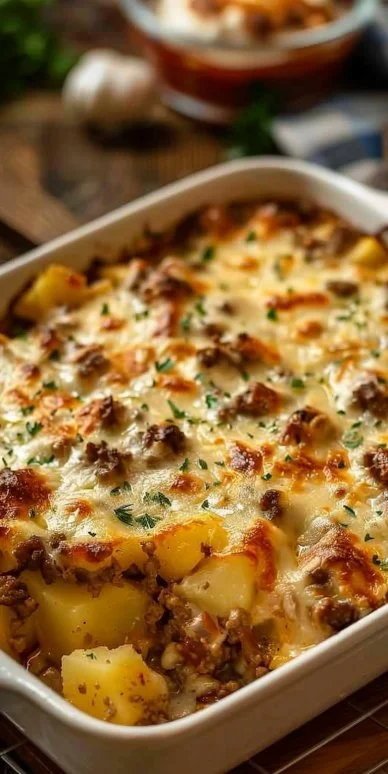 5-Ingredient Hamburger & Potato Casserole 5 5-Ingredient Hamburger & Potato Casserole
