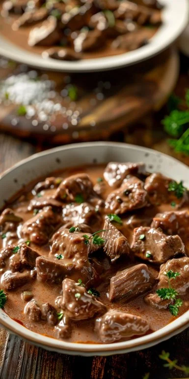 Beef Stroganoff