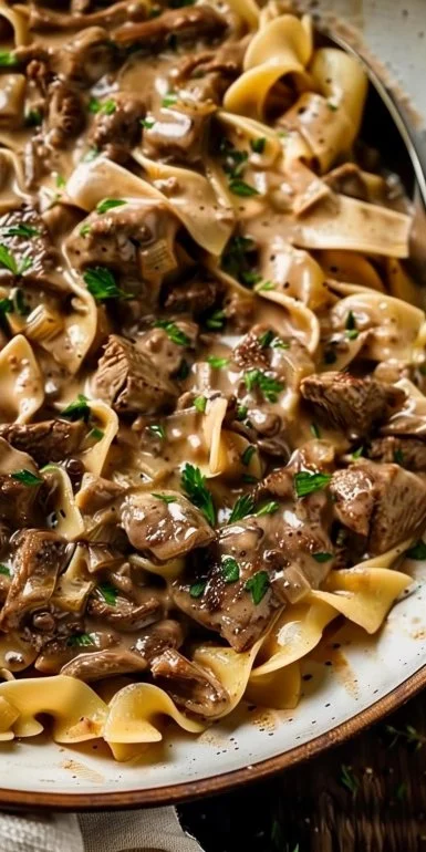 Beef Stroganoff