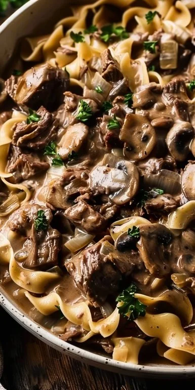 Beef Stroganoff
