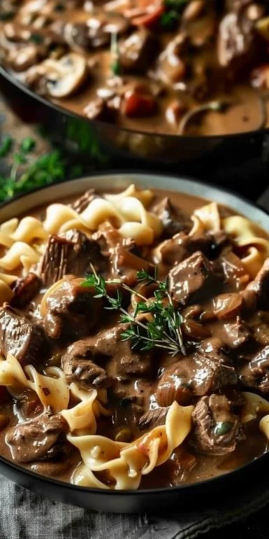 Beef Stroganoff