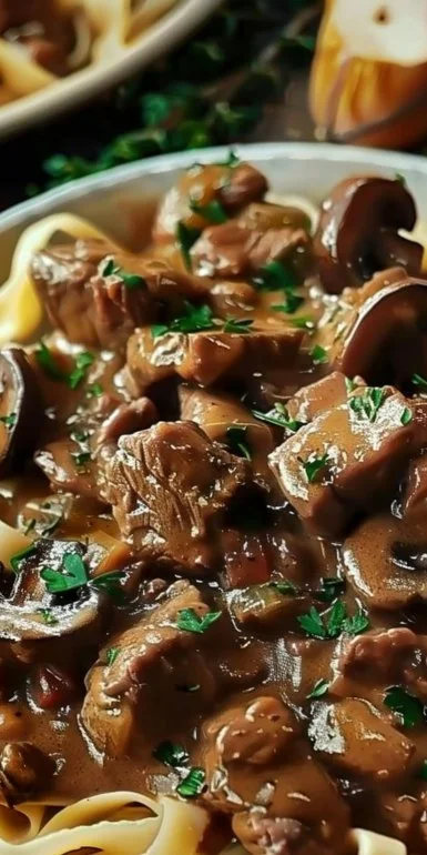 Beef Stroganoff
