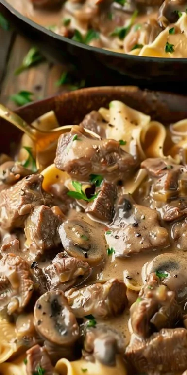 Beef Stroganoff