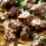 Beef Stroganoff Crockpot Recipe Easy and Creamy Delight 7 beef stroganoff crockpot recipe easy and creamy de 2026 01 17 172505 1
