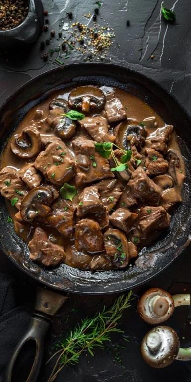 Beef Stroganoff Without Mushrooms