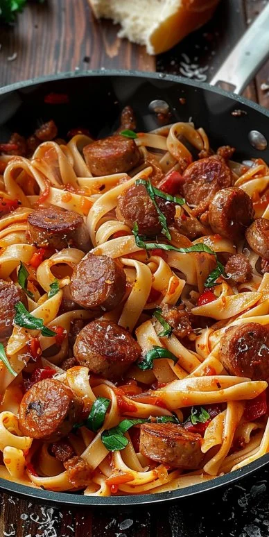 Cajun Sausage Pasta