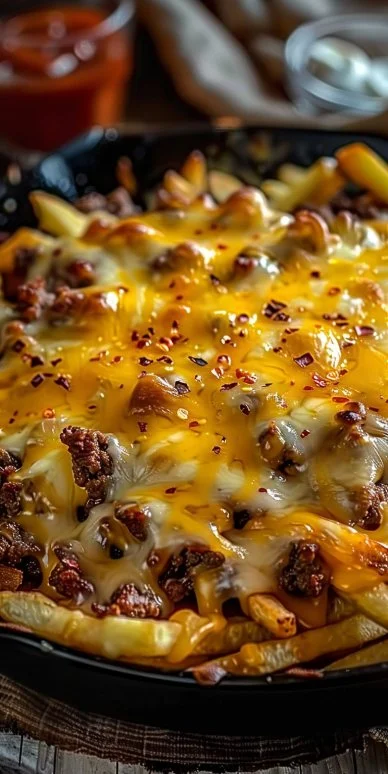 Cheeseburger French Fry Casserole 5 Cheeseburger French Fry Casserole