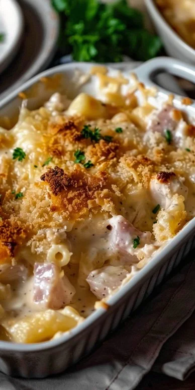 Chicken Cordon Bleu Casserole