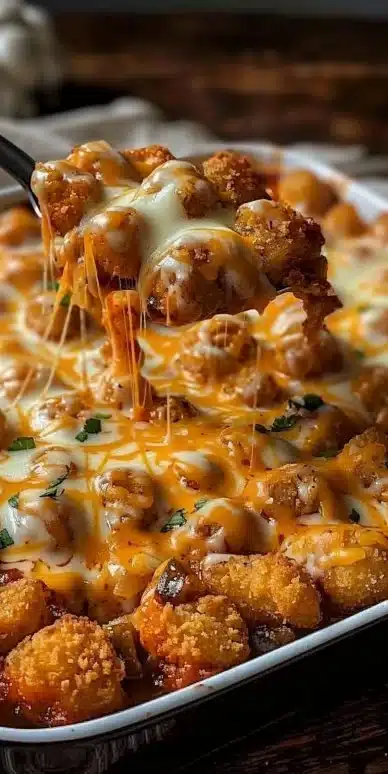 Chili Cheese Tater Tot Casserole: A Family Favorite Dish!