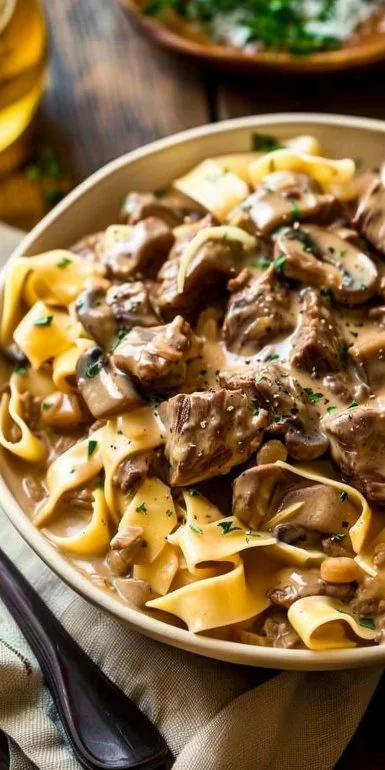 Classic Beef Stroganoff 5 Classic Beef Stroganoff