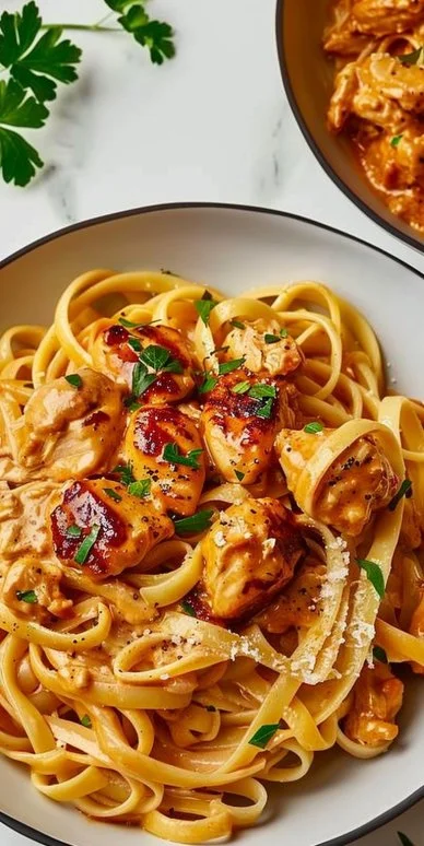 Cowboy Butter Chicken Linguine