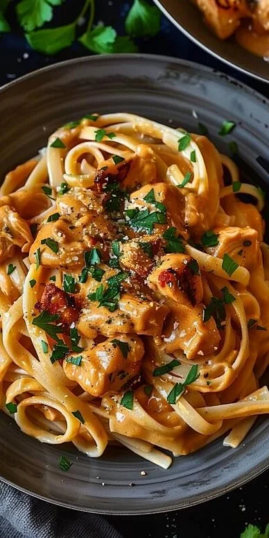 Cowboy Butter Chicken Linguine