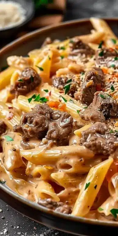 Creamy Beef Pasta
