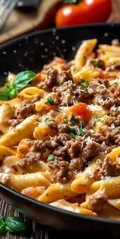 Creamy Beef Pasta