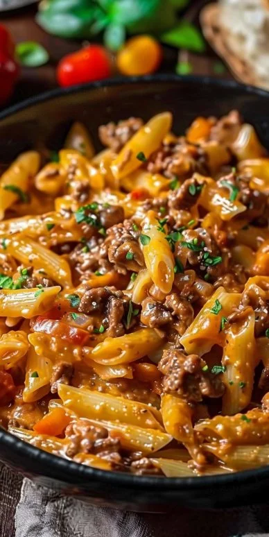 Creamy Beef Pasta