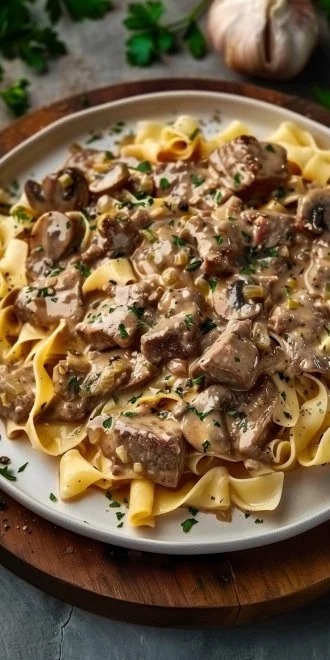 Creamy Beef Stroganoff 6 Creamy Beef Stroganoff
