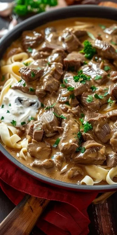 Creamy Classic Beef Stroganoff 5 Creamy Classic Beef Stroganoff