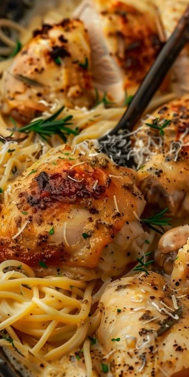 Crock Pot Angel Chicken dish served with rice on a plate