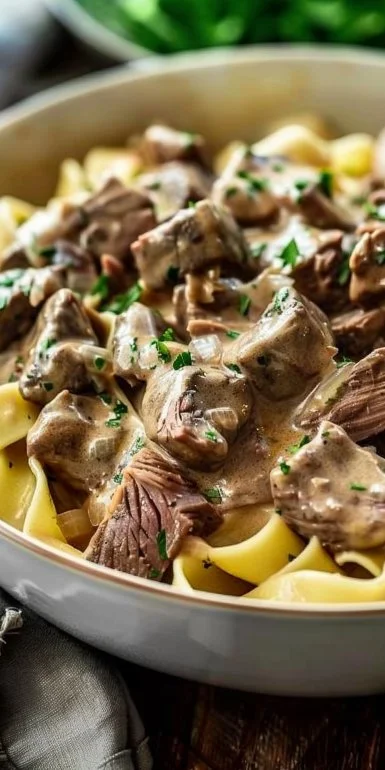 Crock Pot Beef Stroganoff 5 Crock Pot Beef Stroganoff