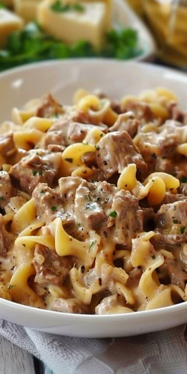 Crockpot Beef Stroganoff 5 Crockpot Beef Stroganoff