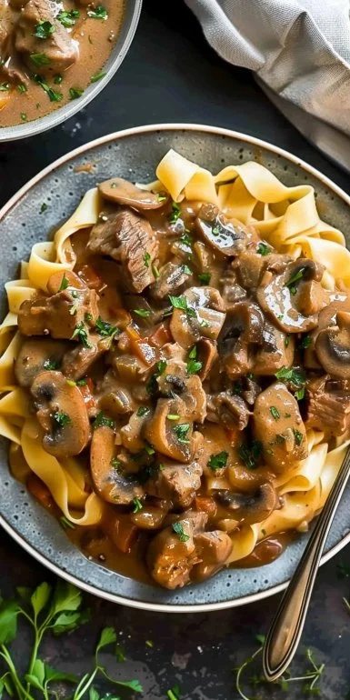 Crockpot Beef Stroganoff 5 Crockpot Beef Stroganoff