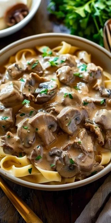 Crockpot Beef Stroganoff 6 Crockpot Beef Stroganoff