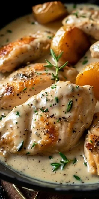 Crockpot Creamy Ranch Chicken