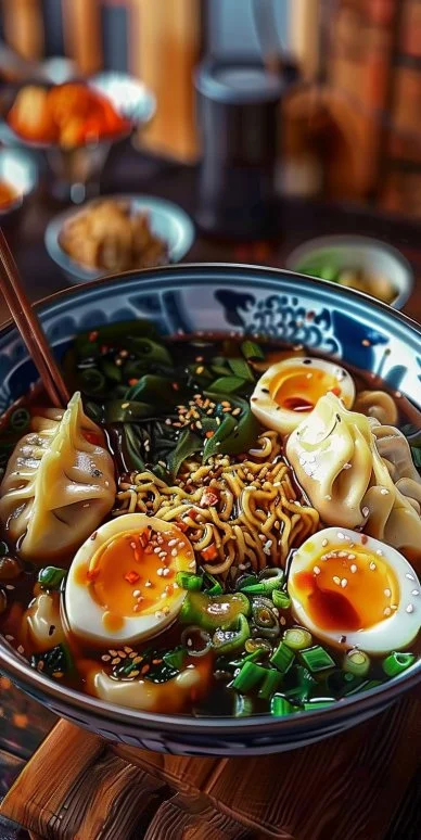 Dumpling Ramen Bowl