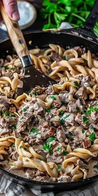 Easy Ground Beef Stroganoff 5 Easy Ground Beef Stroganoff