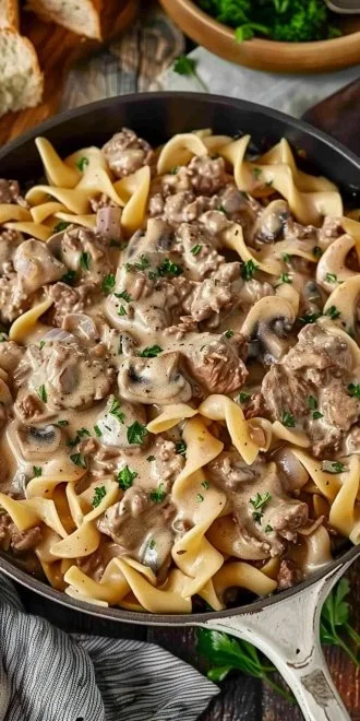 Easy Ground Beef Stroganoff 6 Easy Ground Beef Stroganoff