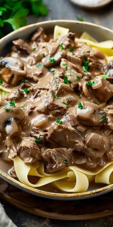 Gordon Ramsay's Homemade Beef Stroganoff