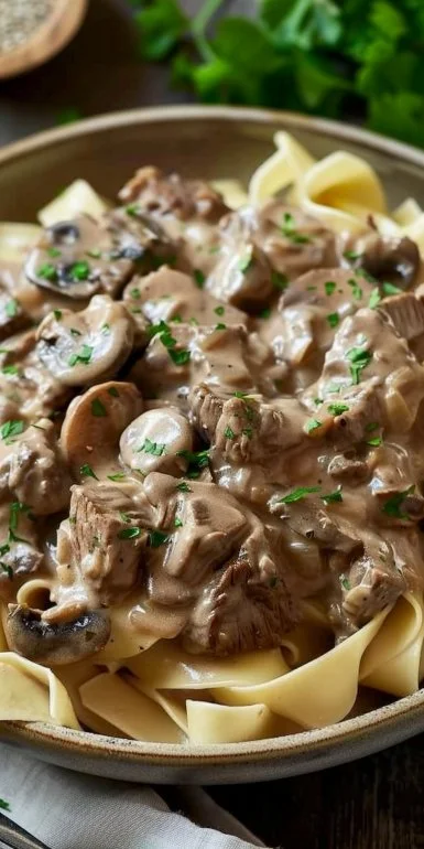 Gordon Ramsay's Homemade Beef Stroganoff