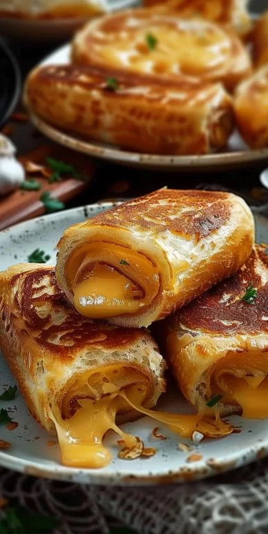 Grilled Cheese Roll Ups Recipe