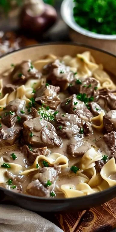 Ground Beef Stroganoff 5 Ground Beef Stroganoff
