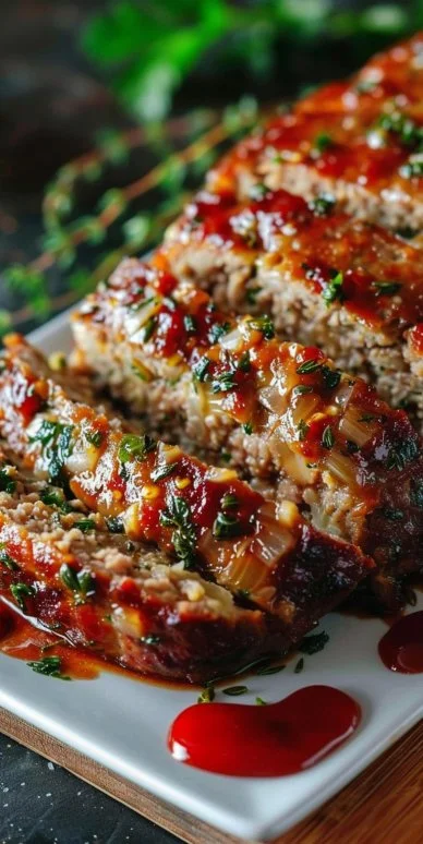 Mouthwatering Garlic Parmesan Meatloaf Recipe – Easy Comfort Food Dinner Idea