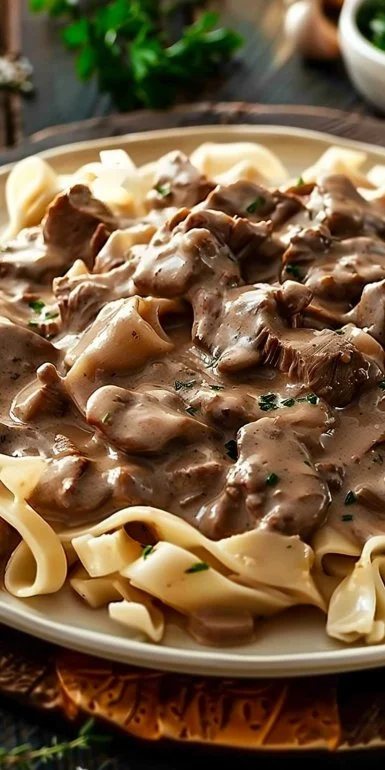 Old Fashioned Beef Stroganoff Recipe