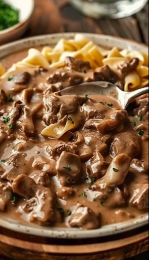 Old Fashioned Beef Stroganoff Recipe