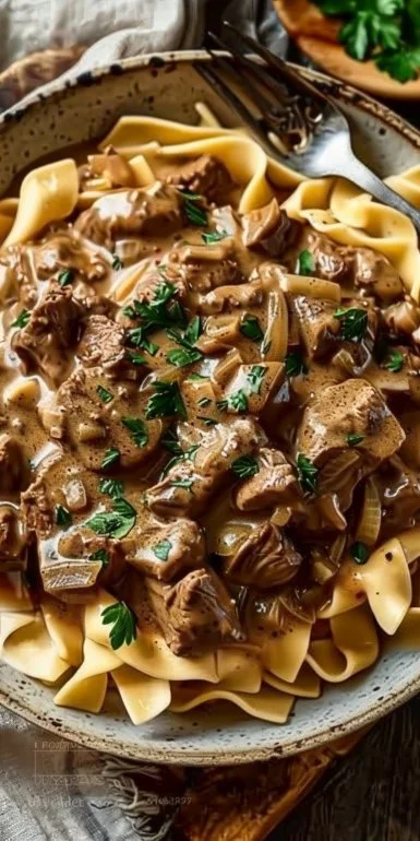 Old Fashioned Beef Stroganoff Recipe