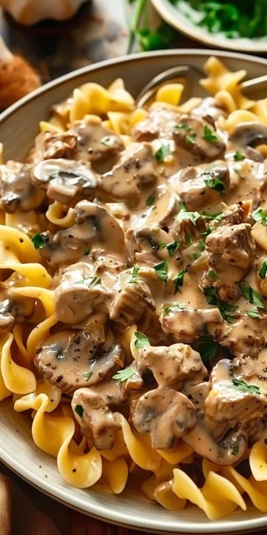 Quick Beef Stroganoff Recipe