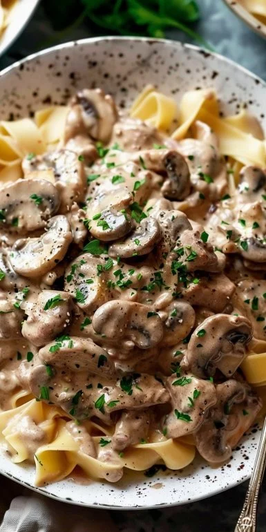 Quick Creamy Beef Stroganoff Recipe
