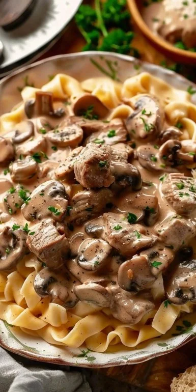 Quick Creamy Beef Stroganoff Recipe