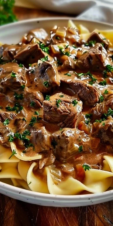 Slow Cooker Beef Stroganoff: Delicious Comfort Food