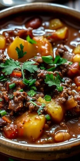 Slow Cooker Cowboy Casserole