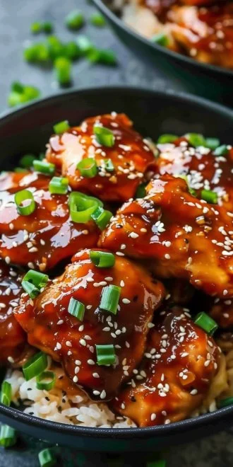 Slow Cooker Honey Garlic Chicken