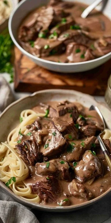 Steak Stroganoff
